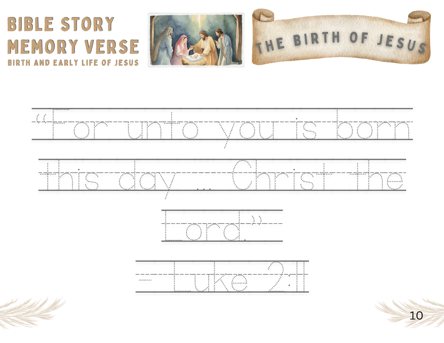 Birth and Early Life of Jesus | Kids Bible Study Series Part 4