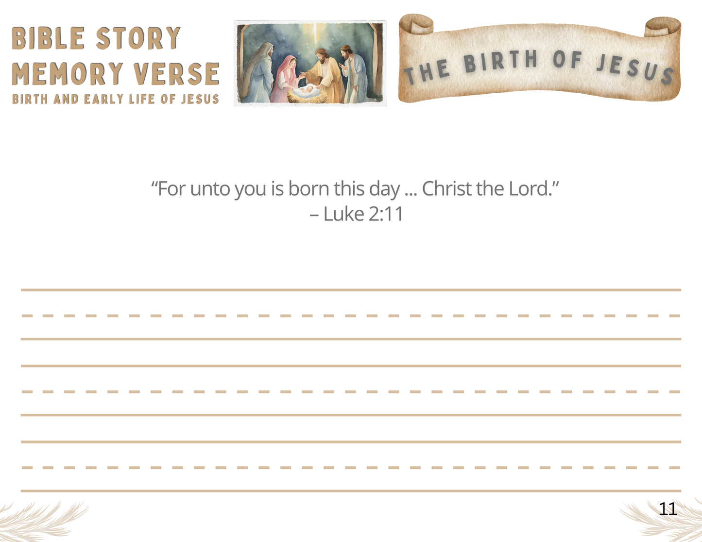 Birth and Early Life of Jesus | Kids Bible Study Series Part 4